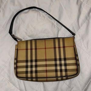 Burberry Beige House Check PVC Pochette Shoulder Bag- item # is 3239410